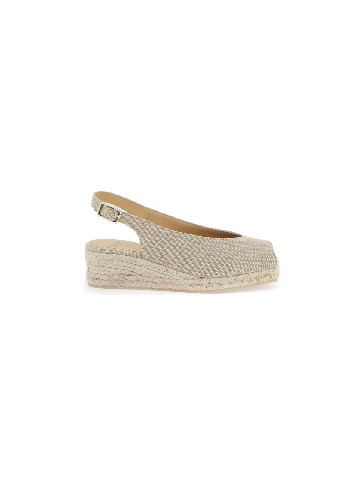 Beige Organic Cotton Canvas Dosalia Espadrilles CASTANER JOHN JULIA.