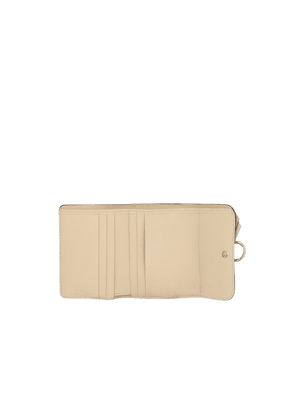 Alphabet Grainy Leather Tri-Fold Wallet-CHLOÉ-JOHN JULIA