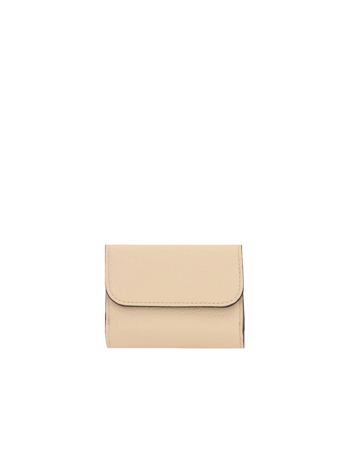 Alphabet Mini Grainy Leather Tri-Fold Wallet-CHLOÉ-JOHN JULIA