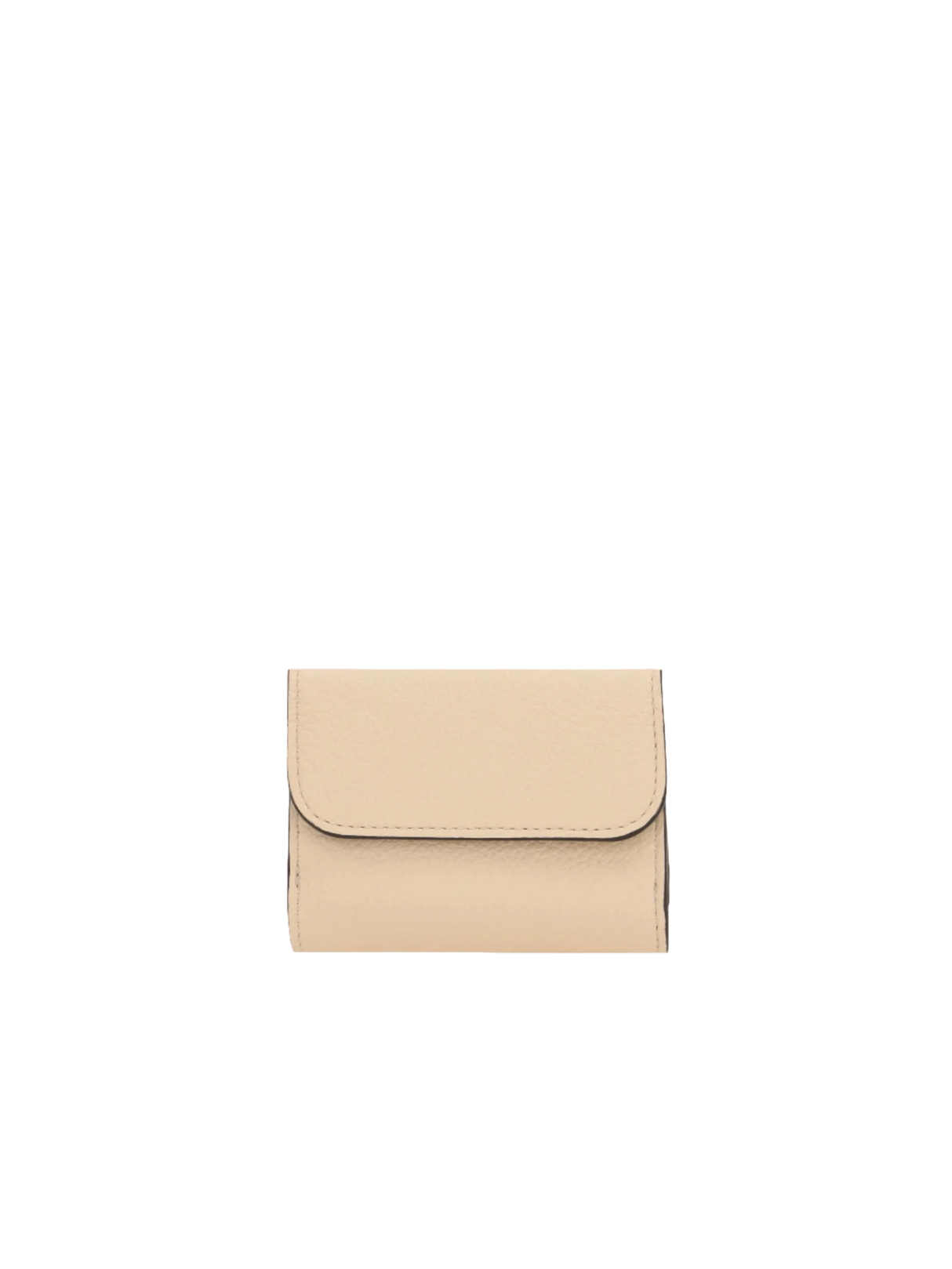 Alphabet Mini Grainy Leather Tri-Fold Wallet-CHLOÉ-JOHN JULIA