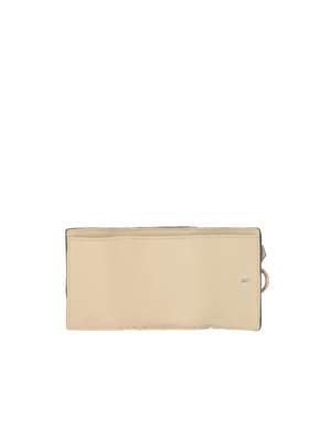 Alphabet Mini Grainy Leather Tri-Fold Wallet-CHLOÉ-JOHN JULIA