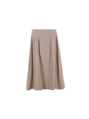 Cotton A-line Skirt-CHLOÉ-JOHN JULIA