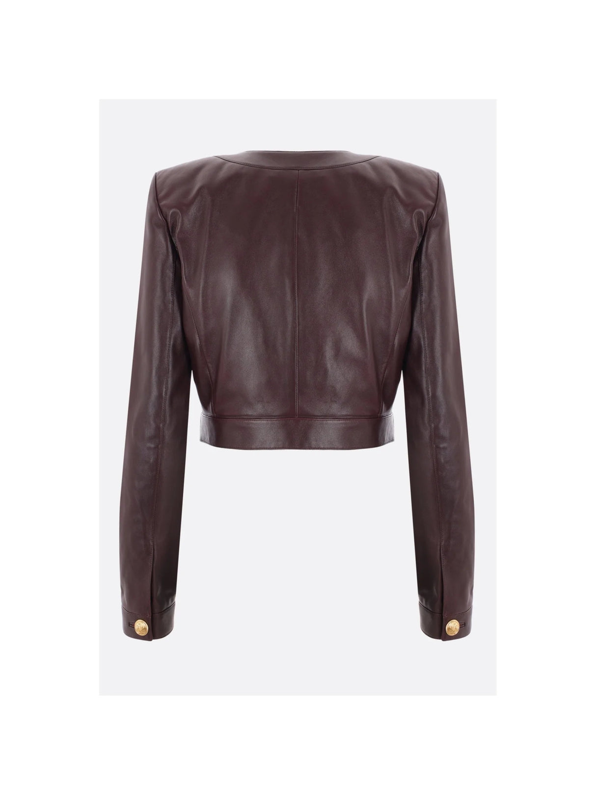 Cropped Chasseur Jacket In Leather-CHLOÉ-JOHN JULIA