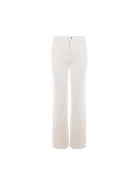 Denim Straight-leg Jeans-CHLOÉ-JOHN JULIA