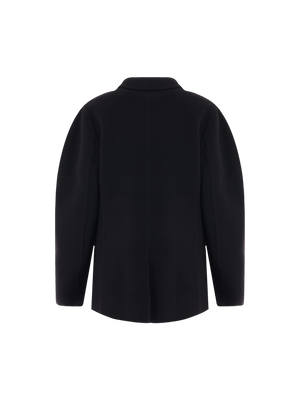 Double-breasted Wool and Cashmere Coat-CHLOÉ-JOHN JULIA