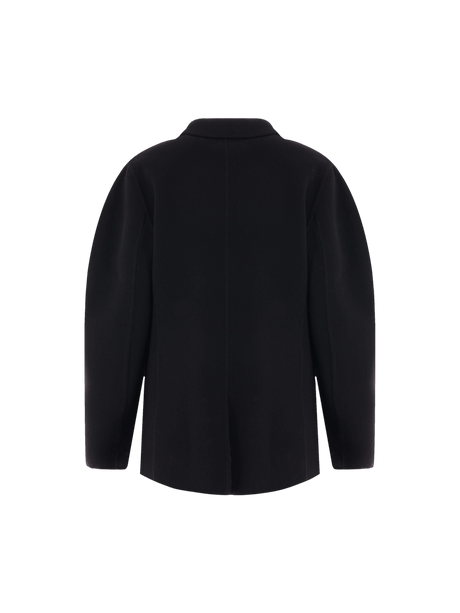 Double-breasted Wool and Cashmere Coat-CHLOÉ-JOHN JULIA