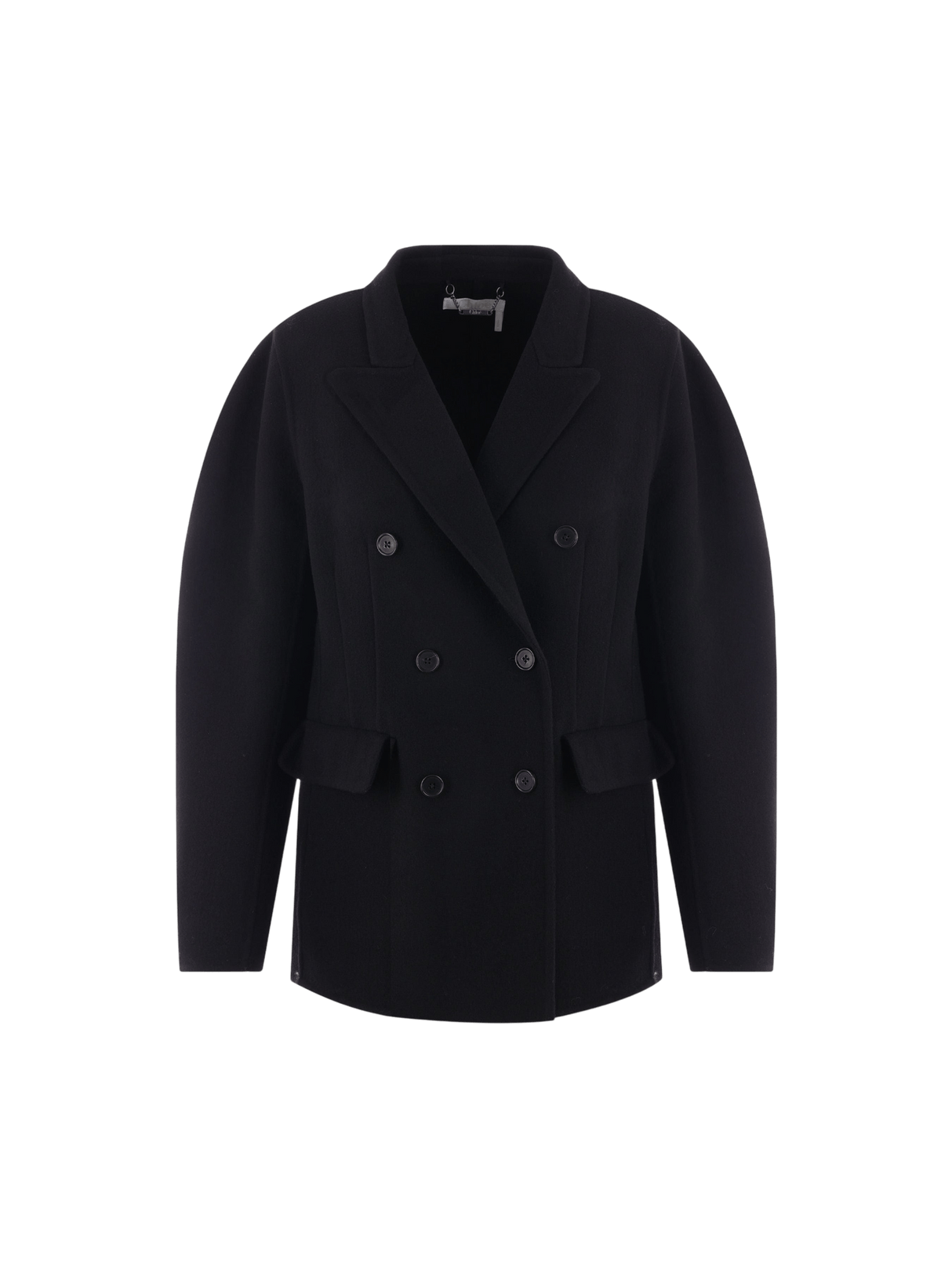 Double-breasted Wool and Cashmere Coat-CHLOÉ-JOHN JULIA