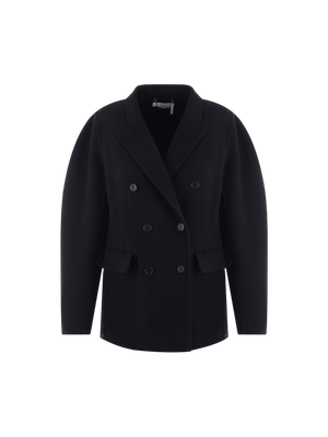 Double-breasted Wool and Cashmere Coat-CHLOÉ-JOHN JULIA