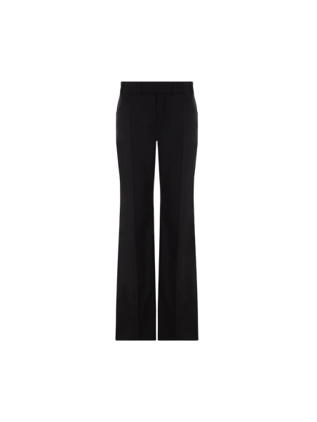 Gabardine Flared Pants-CHLOÉ-JOHN JULIA