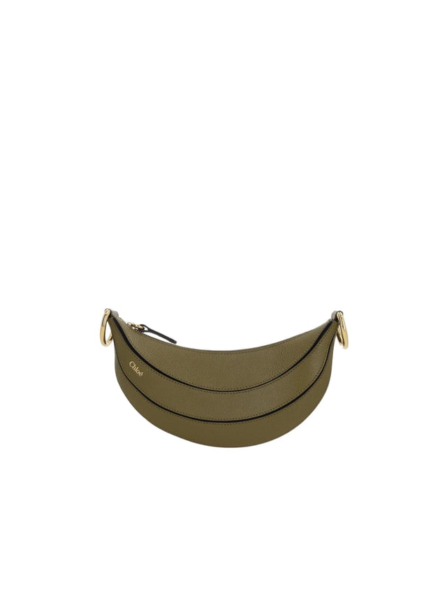 Grainy Leather Banana Shoulder Bag-CHLOÉ-JOHN JULIA