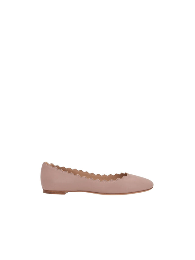 Lauren Nappa Leather Ballerinas-CHLOÉ-JOHN JULIA