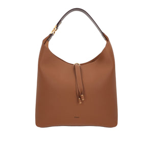 Marcie Grained Leather Hobo Bag-CHLOÉ-JOHN JULIA