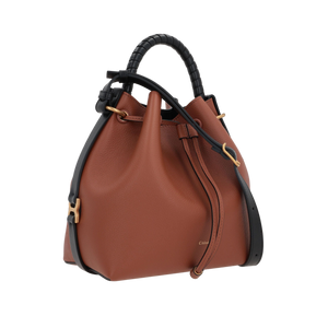 Marcie Grainy Leather Bucket Bag-CHLOÉ-JOHN JULIA