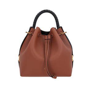 Marcie Grainy Leather Bucket Bag-CHLOÉ-JOHN JULIA