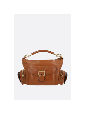 Medium Camera Bag In Glossy Leather-CHLOÉ-JOHN JULIA