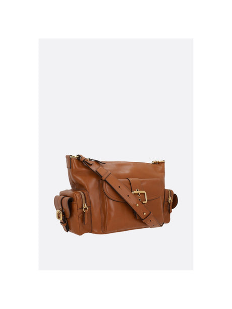 Medium Camera Bag In Glossy Leather-CHLOÉ-JOHN JULIA