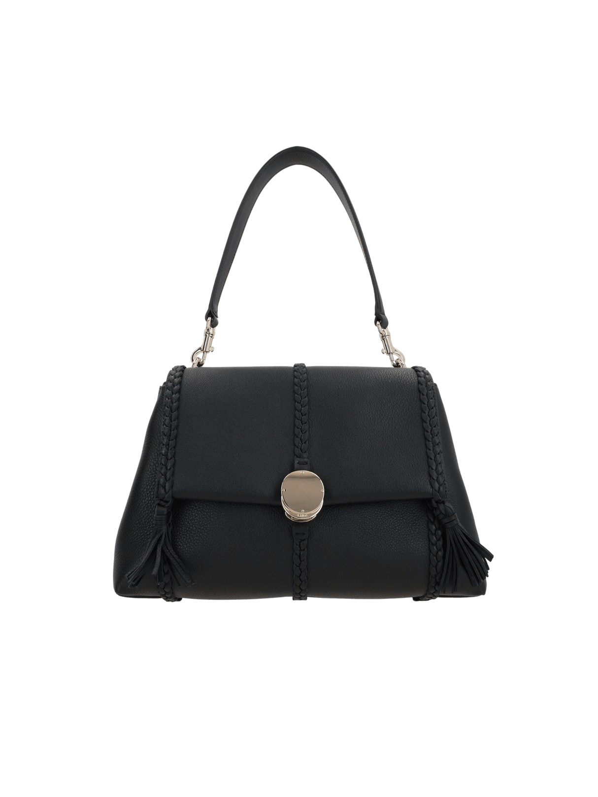 Penelope Medium Grainy Leather Shoulder Bag-CHLOÉ-JOHN JULIA