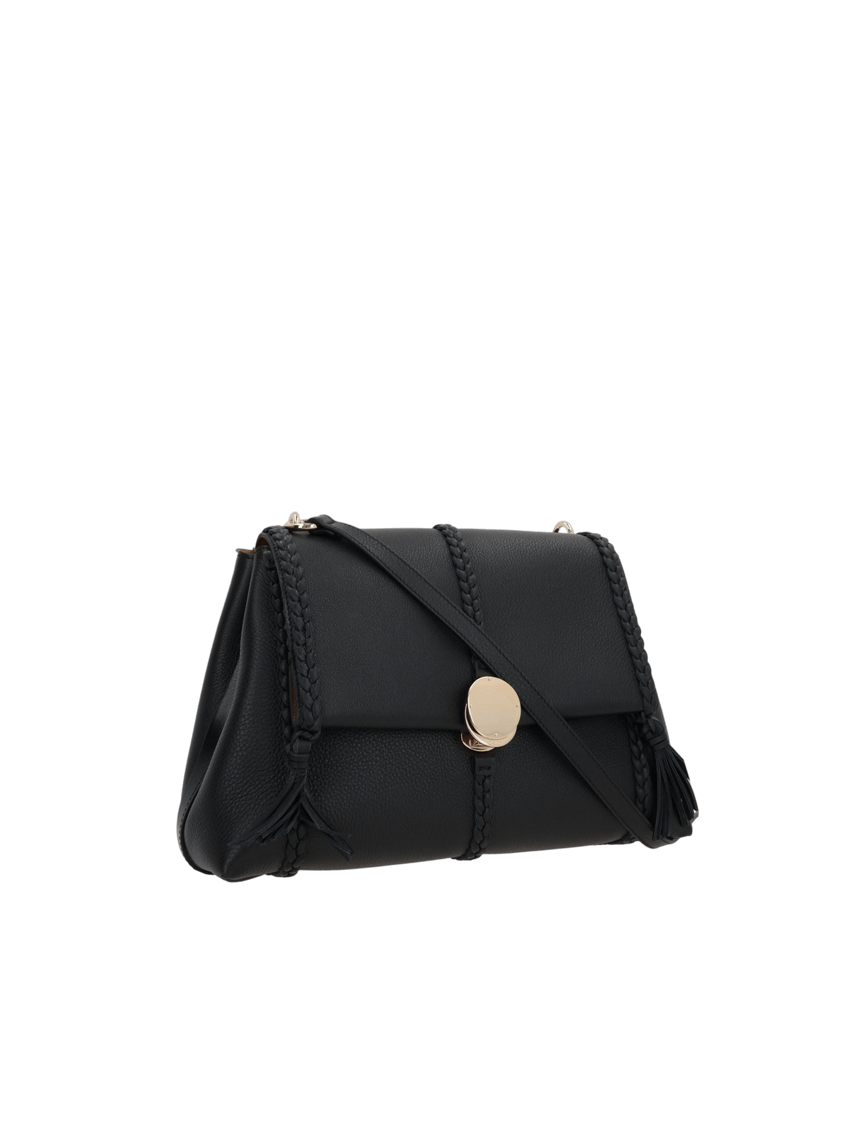 Penelope Medium Grainy Leather Shoulder Bag-CHLOÉ-JOHN JULIA