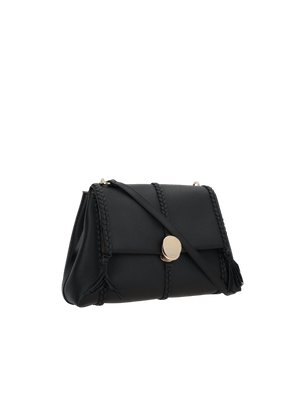 Penelope Medium Grainy Leather Shoulder Bag-CHLOÉ-JOHN JULIA