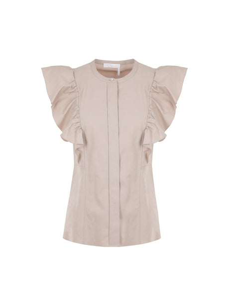 Recycled Cotton Blouse-CHLOÉ-JOHN JULIA