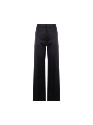 Satin Flared Pants-CHLOÉ-JOHN JULIA