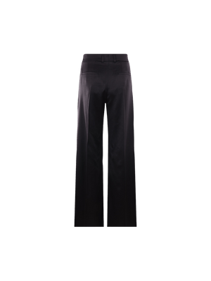 Satin Flared Pants-CHLOÉ-JOHN JULIA