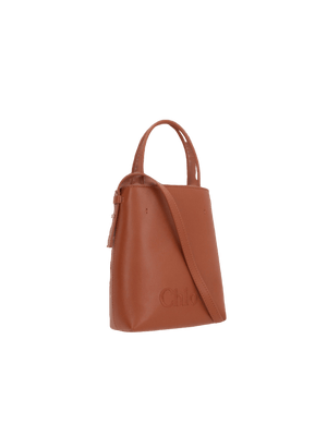 CHLOÉ-Chloé Sense Micro Smooth Leather Handbag-JOHN JULIA