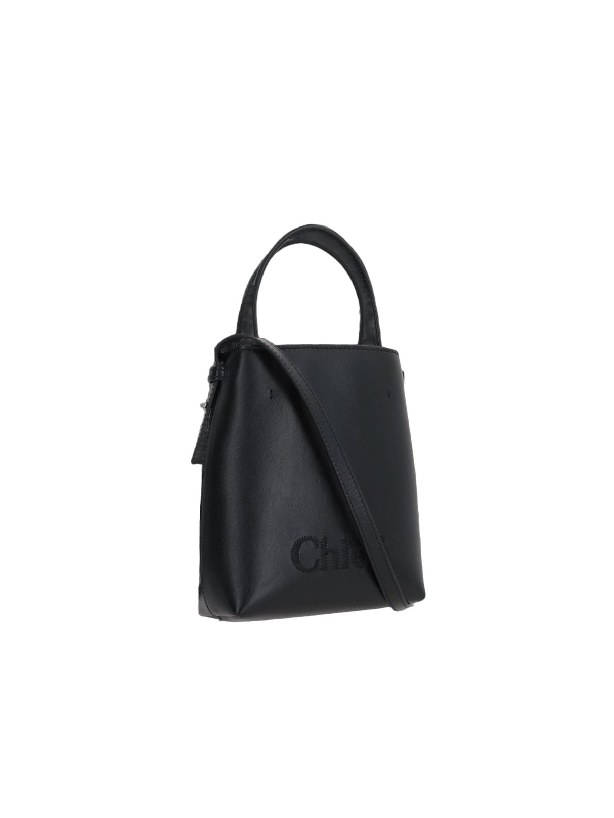 Chloé Sense Micro Smooth Leather Handbag-CHLOÉ-JOHN JULIA