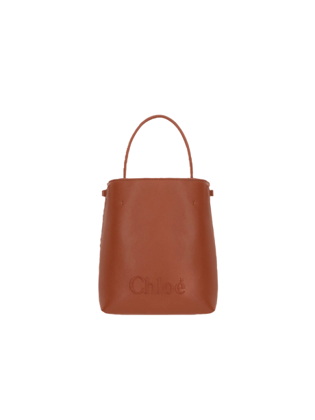 CHLOÉ-Chloé Sense Micro Smooth Leather Handbag-JOHN JULIA