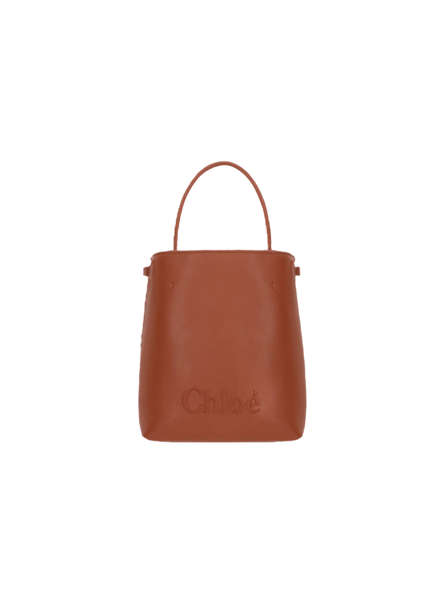 CHLOÉ-Chloé Sense Micro Smooth Leather Handbag-JOHN JULIA