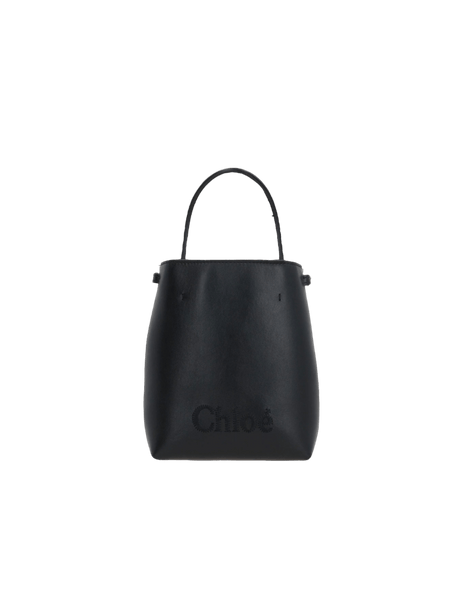 Chloé Sense Micro Smooth Leather Handbag-CHLOÉ-JOHN JULIA