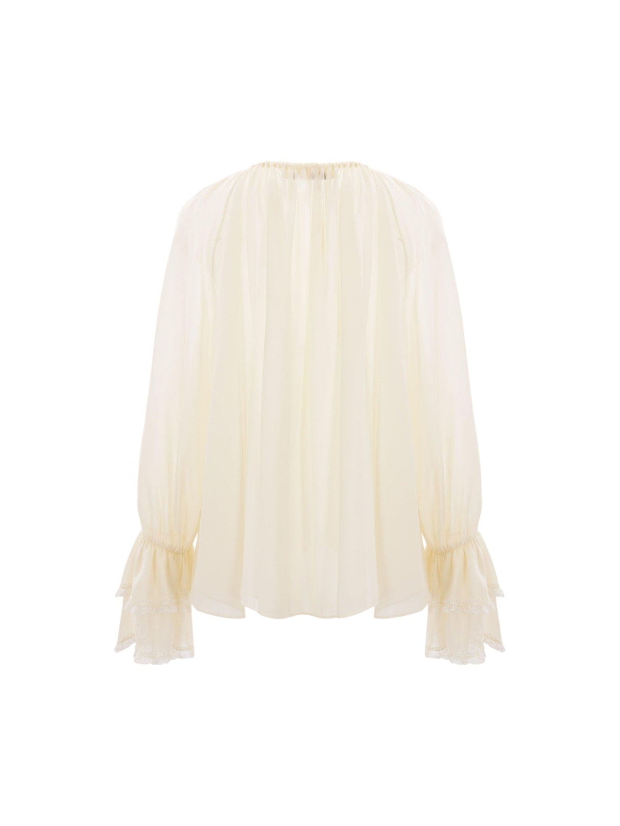 Silk Georgette Blouse-CHLOÉ-JOHN JULIA