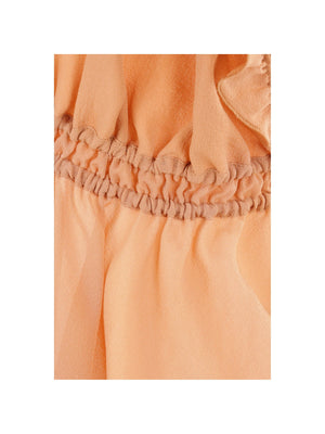 Silk Georgette Sleeveless Top-CHLOÉ-JOHN JULIA