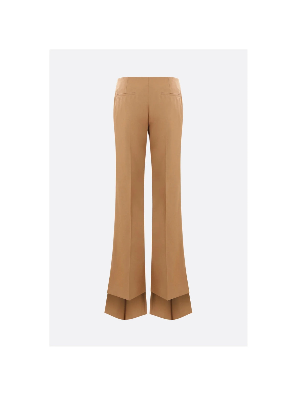 Slim-fit Trousers In Grain De Poudre Wool-CHLOÉ-JOHN JULIA