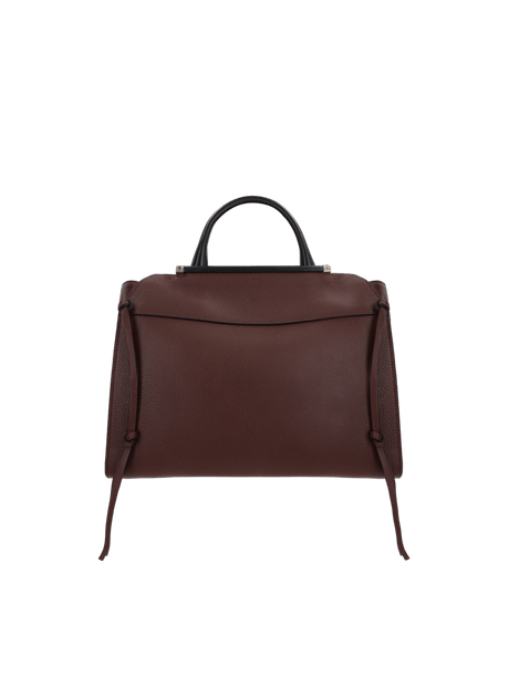 CHLOÉ-Steph Medium Grainy Leather Handbag-JOHN JULIA