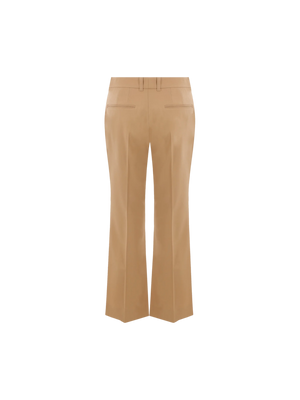 Stretch Wool Boot-cut Pants-CHLOÉ-JOHN JULIA