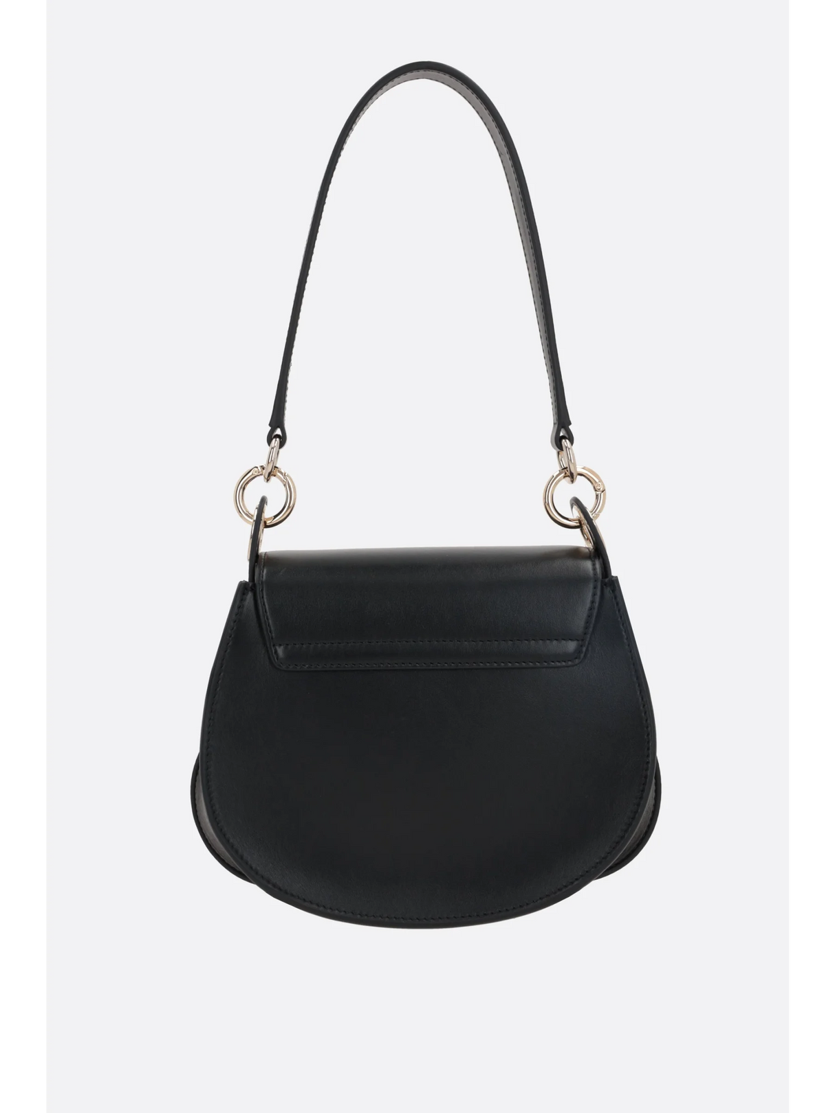 Tess Shiny Leather Suede Handbag-Chloé-JOHN JULIA