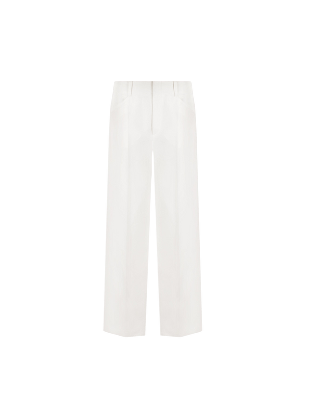 Toile Wide-leg Pants-CHLOÉ-JOHN JULIA