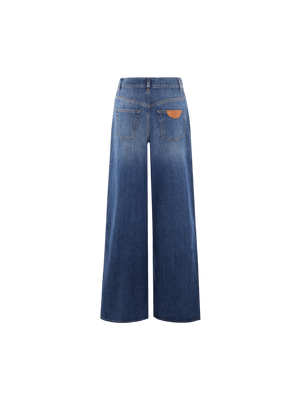 Wide-leg Denim Jeans-CHLOÉ-JOHN JULIA