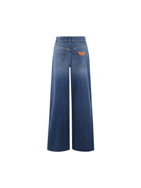 Wide-leg Denim Jeans-CHLOÉ-JOHN JULIA