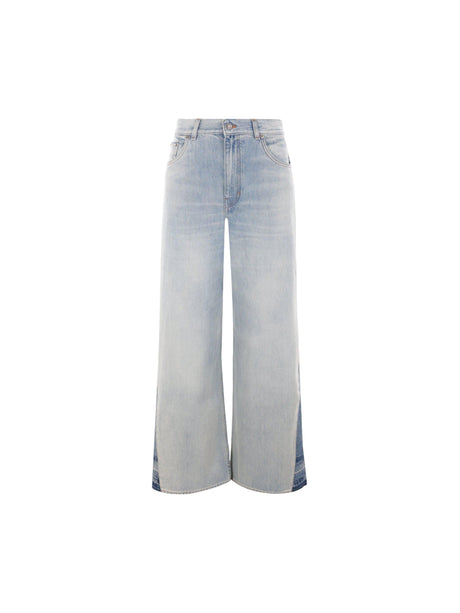 Wide-leg Denim Jeans-CHLOÉ-JOHN JULIA