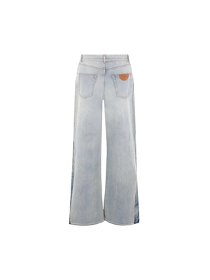 Wide-leg Denim Jeans-CHLOÉ-JOHN JULIA