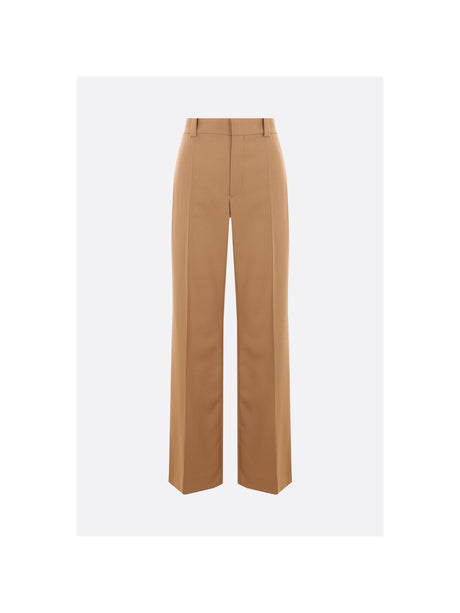 Wide-leg Wool Trousers-CHLOÉ-JOHN JULIA