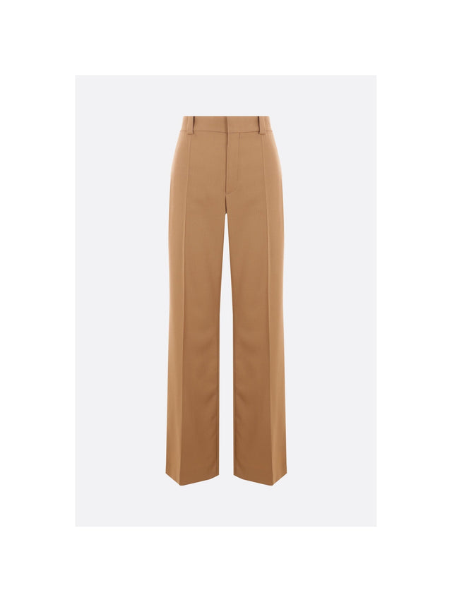 Wide-leg Wool Trousers-CHLOÉ-JOHN JULIA