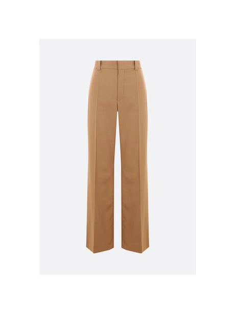 Wide-leg Wool Trousers-CHLOÉ-JOHN JULIA