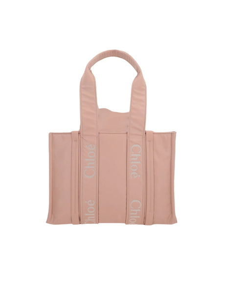 Woody Medium Tote Bag-CHLOÉ-JOHN JULIA