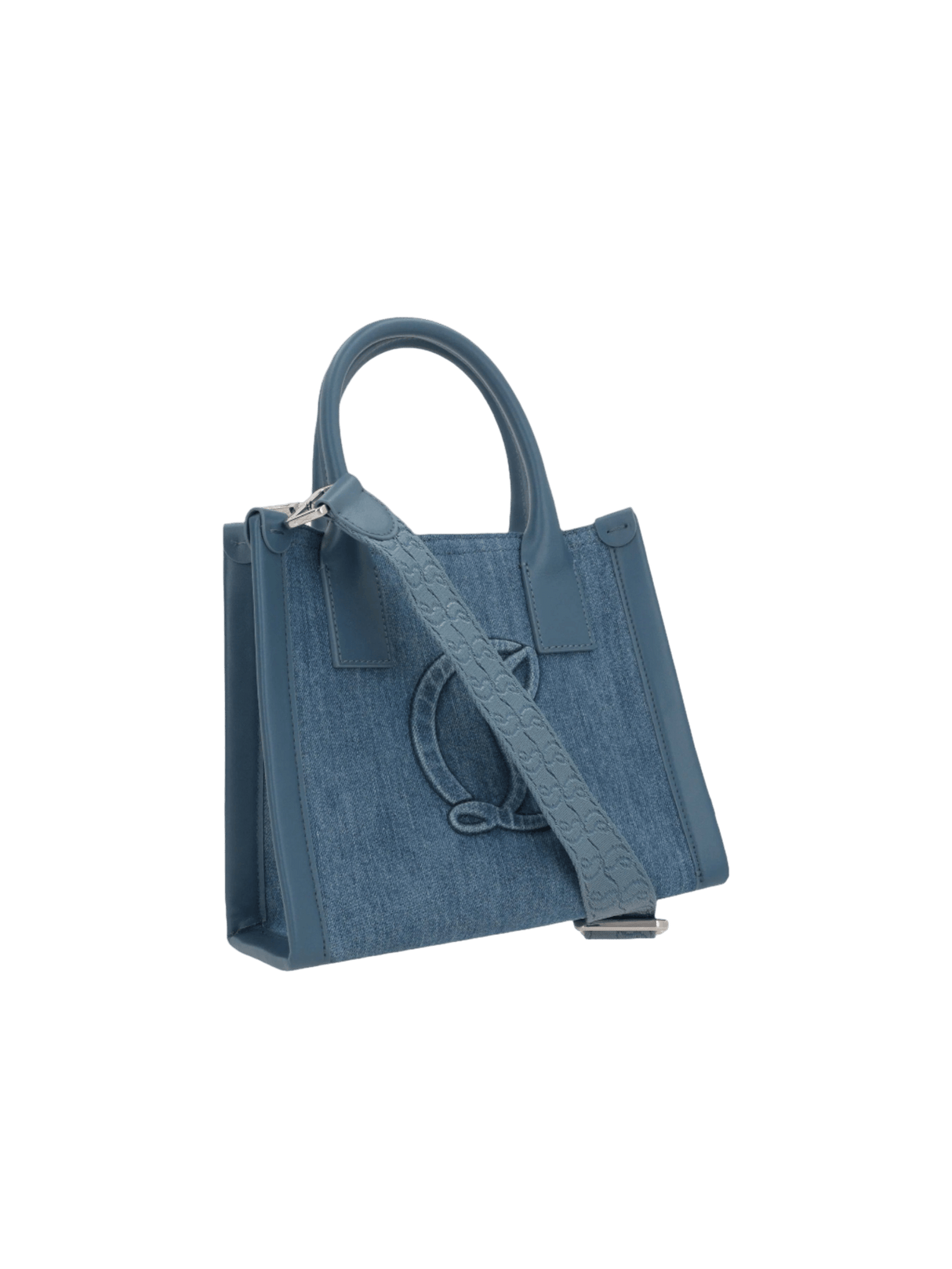 By My Side Denim Tote Bag-CHRISTIAN LOUBOUTIN-JOHN JULIA