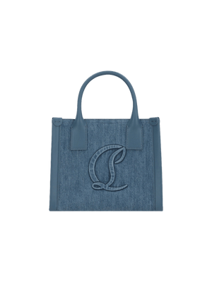 By My Side Denim Tote Bag-CHRISTIAN LOUBOUTIN-JOHN JULIA