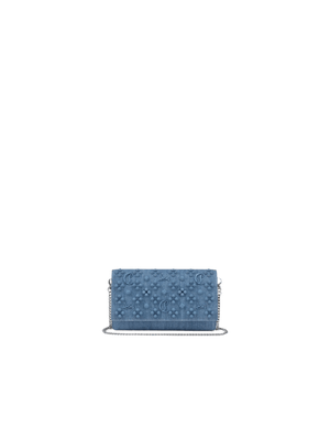 Denim Paloma Wallet On Chain-CHRISTIAN LOUBOUTIN-JOHN JULIA