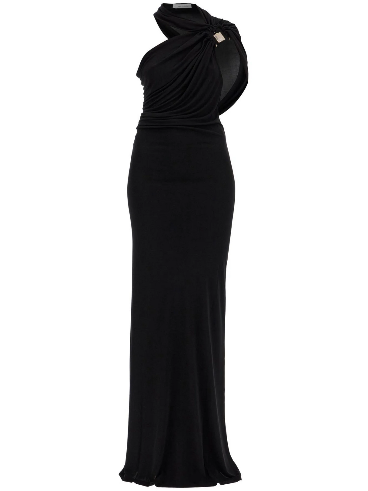 Asymmetric Neckline Midi Dress-Christopher Esber-JOHN JULIA